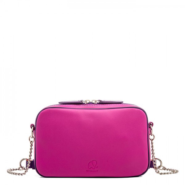Mywalit Borsa a Tracolla in Pelle Piccola Sangria Multi In Vendita