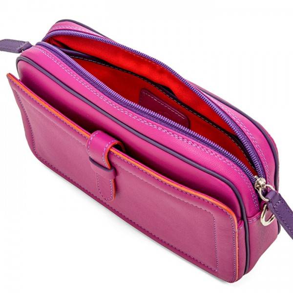 Mywalit Borsa a Tracolla in Pelle Piccola Sangria Multi In Vendita