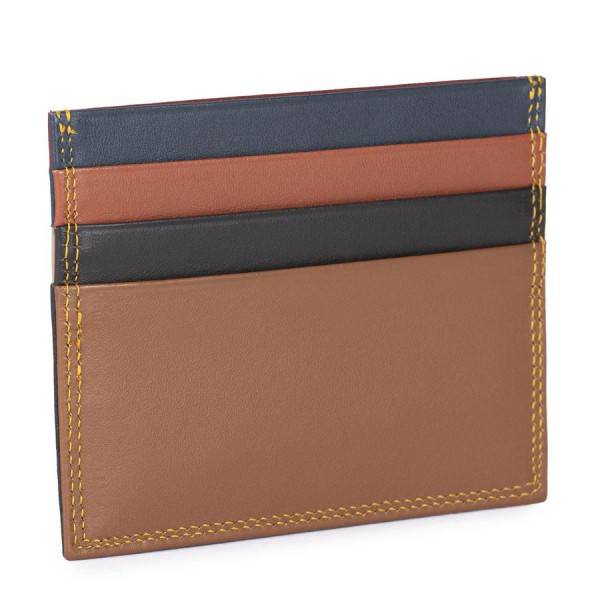 Mywalit Porta carte di credito doppio con tecnologia RFID Nappa Bosco Super sconto