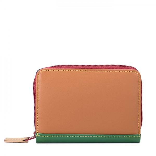 Mywalit Porta carte di credito con zip Bosco In Linea