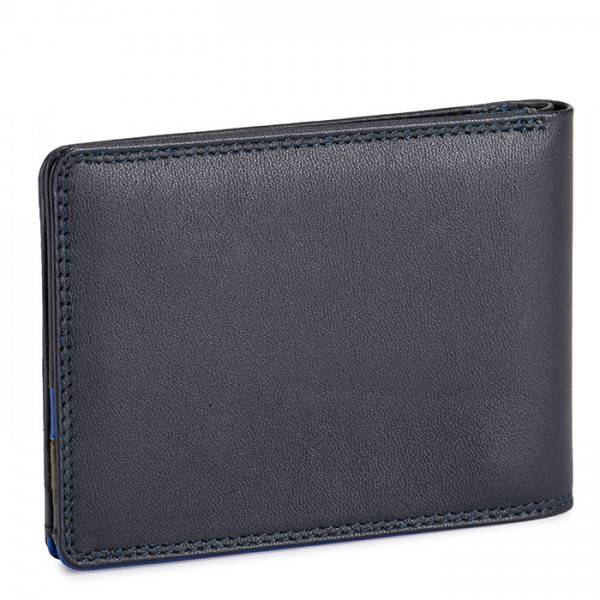 Mywalit Portafoglio jeans da uomo con tecnologia RFID Nappa Midnight Pezzi Unici