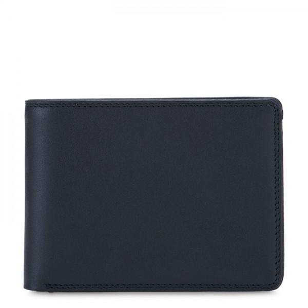 Mywalit Portafoglio jeans da uomo con tecnologia RFID Nappa Nero Soddisfazione Garantita