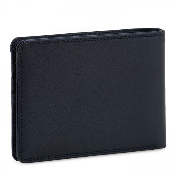 Mywalit Portafoglio jeans da uomo con tecnologia RFID Nappa Nero Soddisfazione Garantita