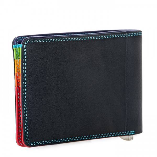 Mywalit Portafoglio da uomo con fermasoldi e tecnologia RFID Nappa Black Pace Acquista Ora
