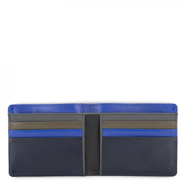 Mywalit Portafoglio da uomo standard E/W con tecnologia RFID Nappa Midnight Consegna Veloce