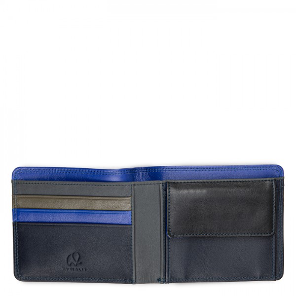 Mywalit Portafoglio da uomo con portamonete e tecnologia RFID Nappa Midnight Shopping Online
