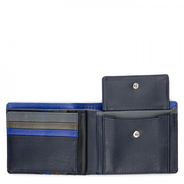 Mywalit Portafoglio da uomo con portamonete e tecnologia RFID Nappa Midnight Shopping Online