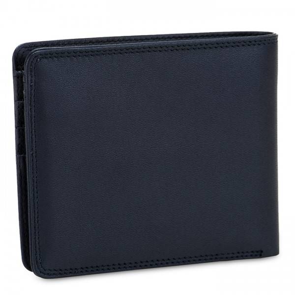 Mywalit Portafoglio da uomo con portamonete e tecnologia RFID Nappa Nero Affare Del Giorno