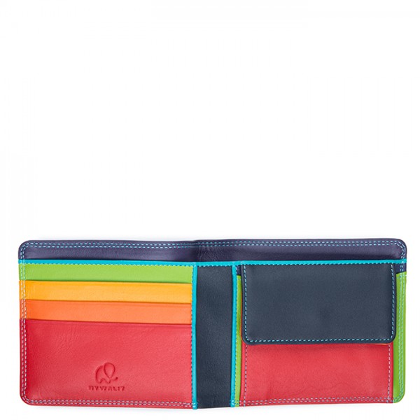 Mywalit Portafoglio da uomo con portamonete e tecnologia RFID Nappa Black Pace Prezzo Ridotto