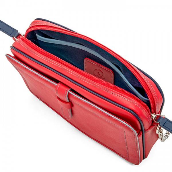 Mywalit Borsa a Tracolla in Pelle Piccola Rosso Offerta per la Festa della Mamma