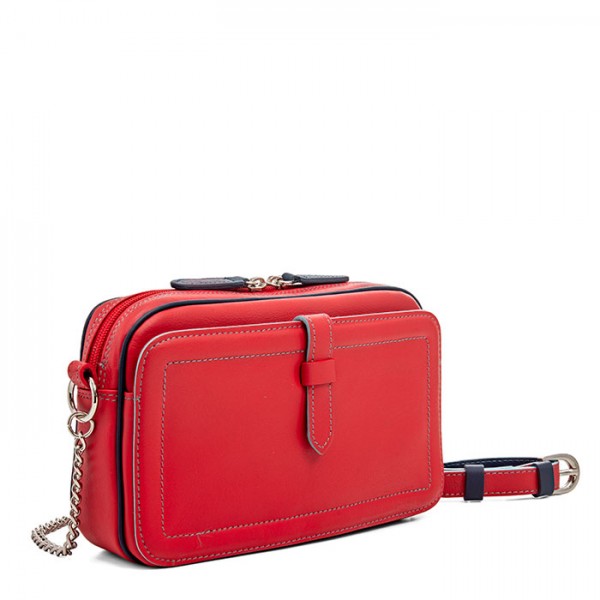 Mywalit Borsa a Tracolla in Pelle Piccola Rosso Offerta per la Festa della Mamma