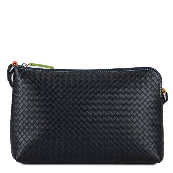Mywalit Borsa a Tracolla Piccola Linea Embossed Nappa Black Pace Grandi sconti