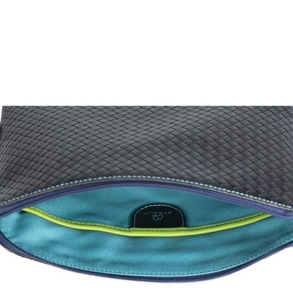 Mywalit Borsa a Tracolla Piccola Linea Embossed Nappa Black Pace Grandi sconti