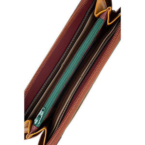 Mywalit Portafoglio con zip grande Bosco Liquidazione