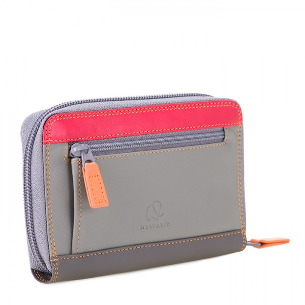 Mywalit Portafoglio Medio in Pelle con Zip Fumo Enormi sconti