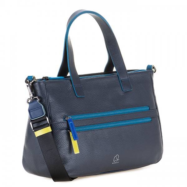 Mywalit Borsa con manici Versilia Blu Novità