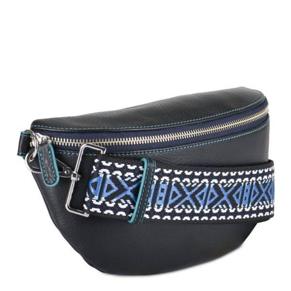 Mywalit Borsa con tracolla in tessuto Olbia Nero Offerta speciale