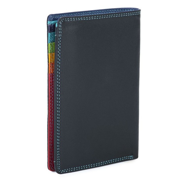 Mywalit Portafoglio Verticale da Uomo Doppio Scomparto Black Pace Black Friday