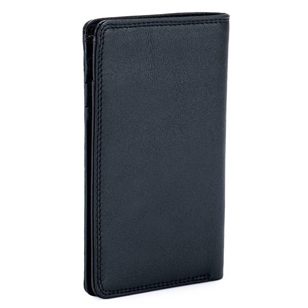 Mywalit Portafoglio da uomo Mini Doppio Scomparto Nero Offerta Pasqua