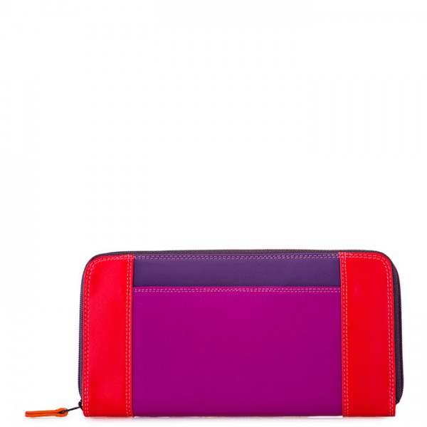 Mywalit Portafoglio con zip grande Sangria Multi Ultimo giorno
