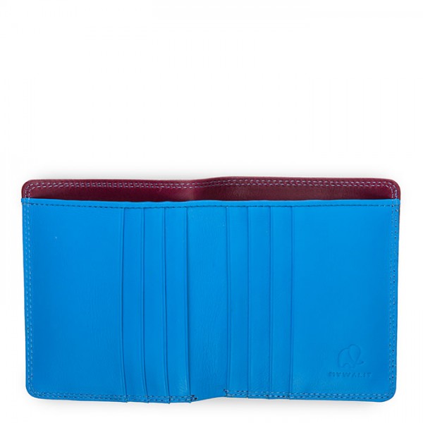 Mywalit Portafoglio standard uomo con tecnologia RFID Prugna-Celeste Vendite Flash