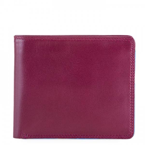 Mywalit Portafoglio da uomo standard E/W con tecnologia RFID Prugna-Celeste Sconto di tempo limitato