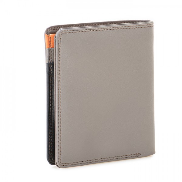 Mywalit Portafoglio da uomo Bi-fold con scomparto estraibile Nappa Fumo Flash Sale