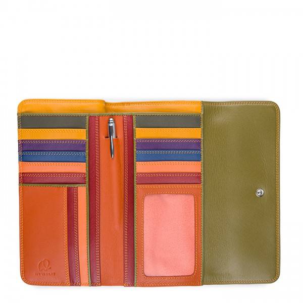 Mywalit Portafoglio a tre ante con zip Lucca Bestseller