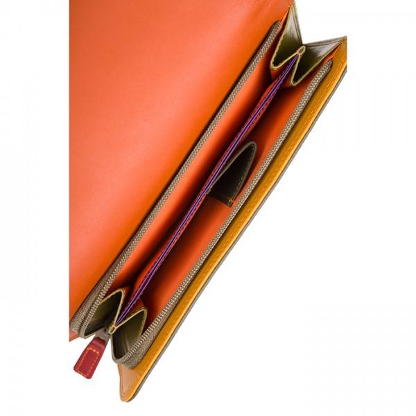 Mywalit Portafoglio a tre ante con zip Lucca Bestseller