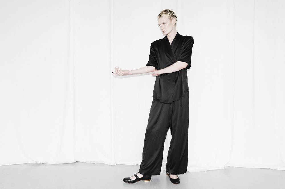 Nostrasantissima Pantalone Ampio in Raso Shopping Online