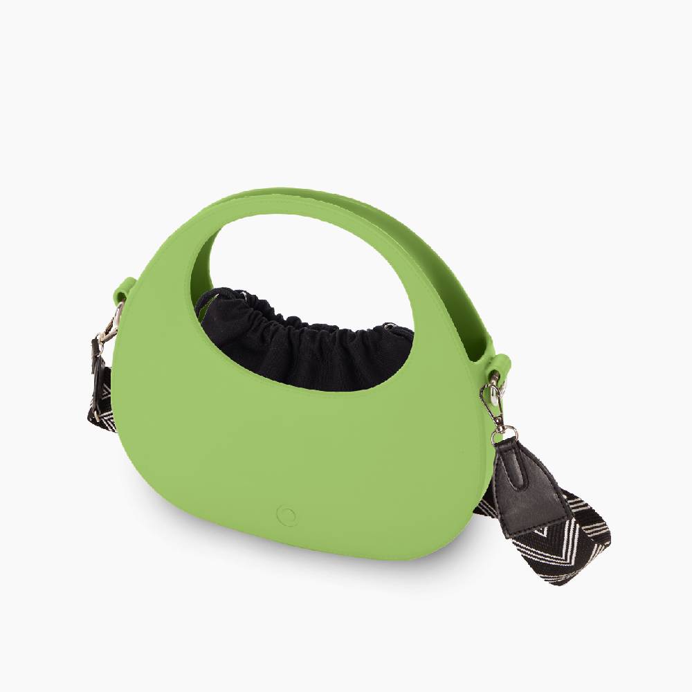 O bag oblò greenery con tracolla freccia In Linea