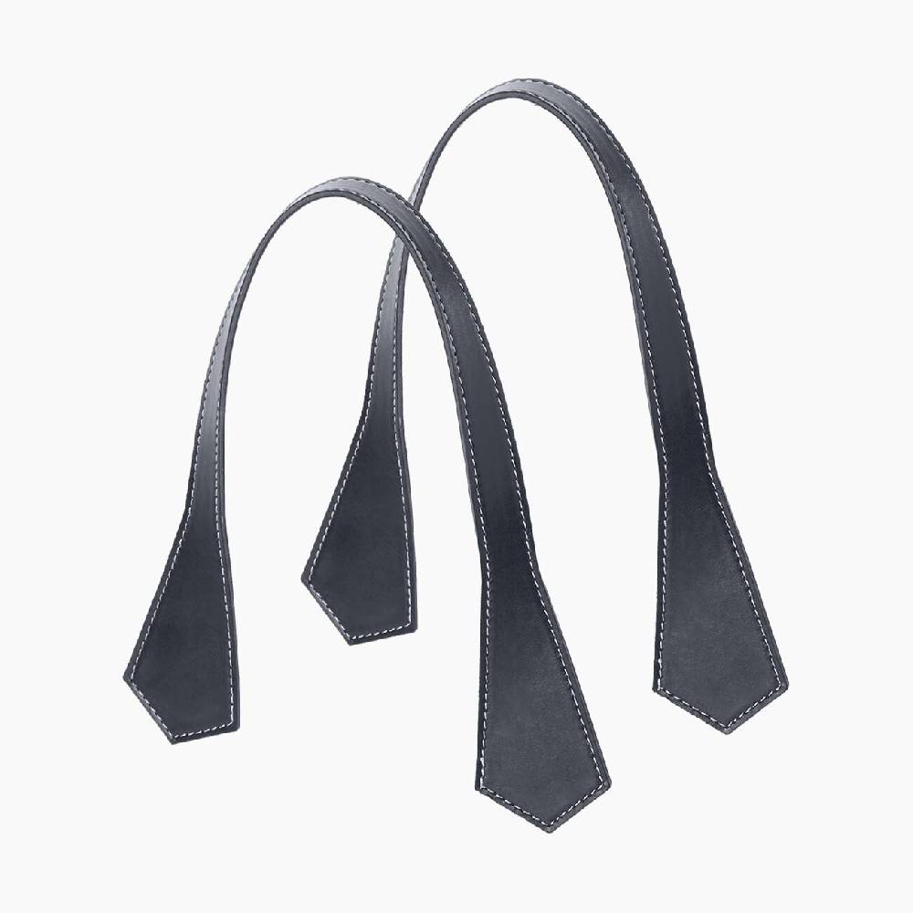 Manico corto a punta blu navy Moda