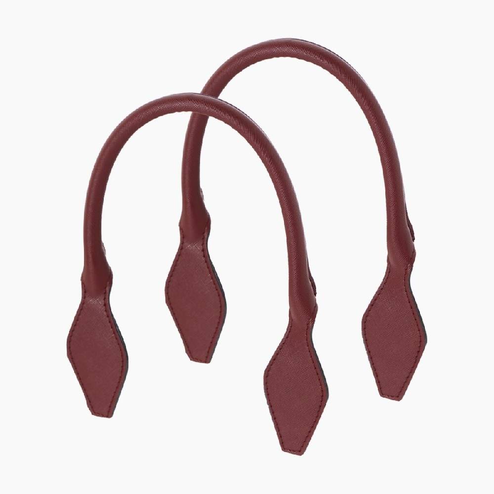 Manico corto a rombo bordeaux Promozione
