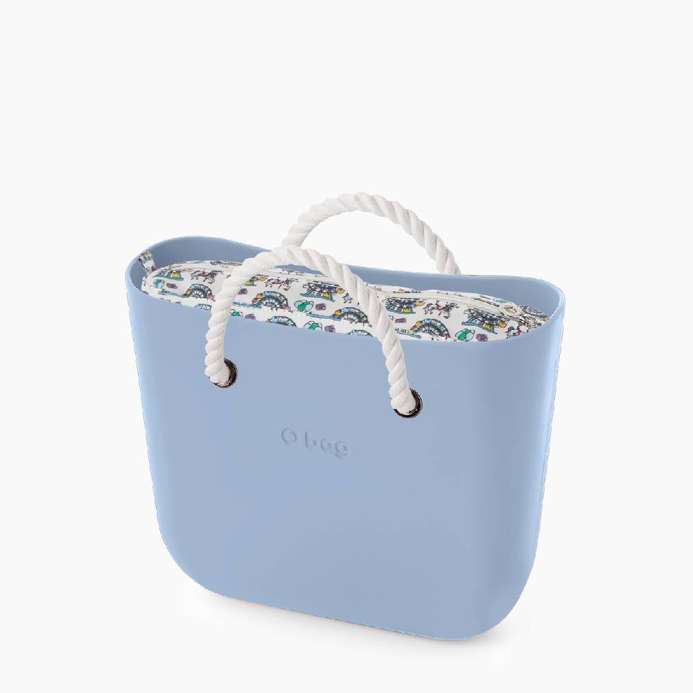 O bag mini skyway e bianco luna park Italy