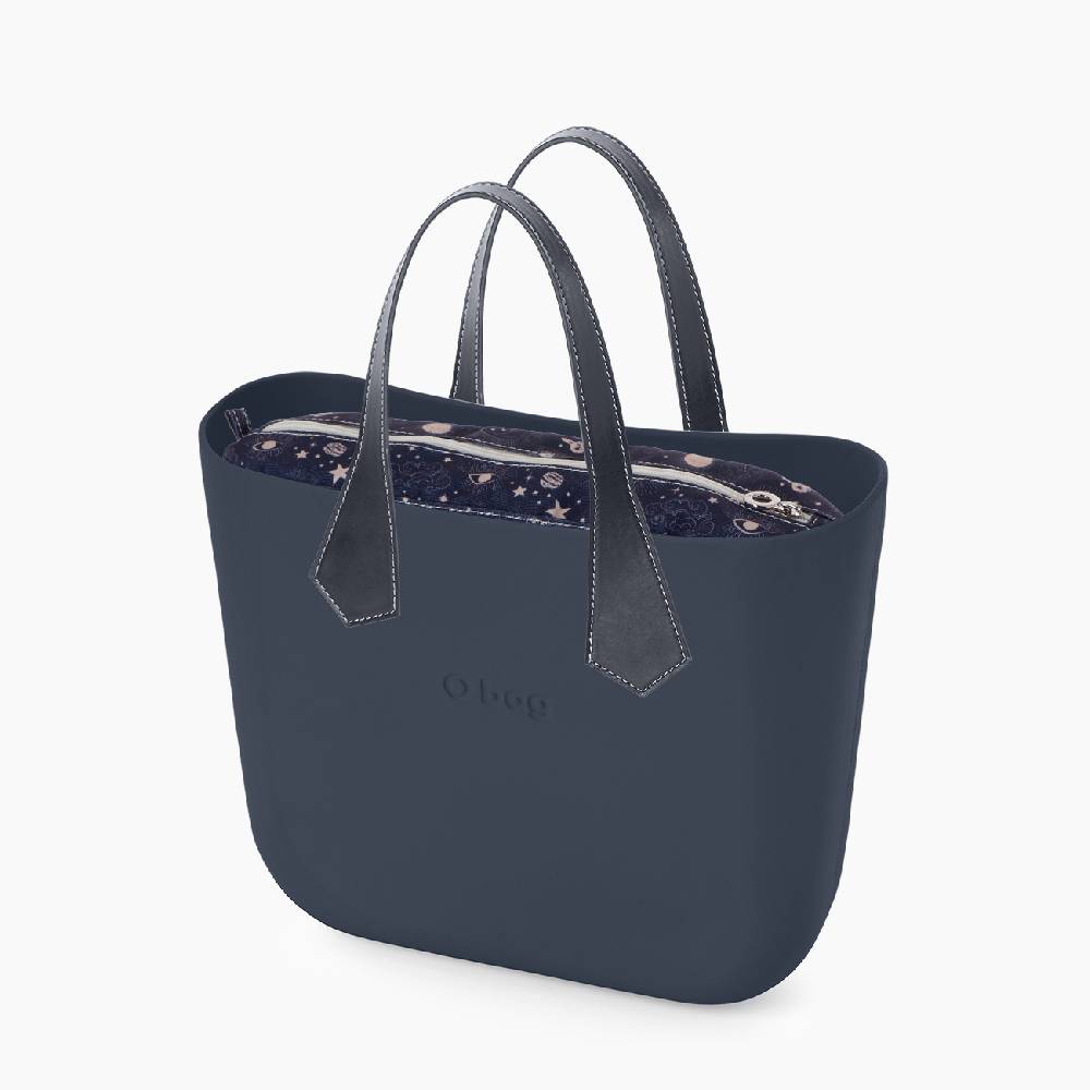O bag mini blu navy astro Qualità