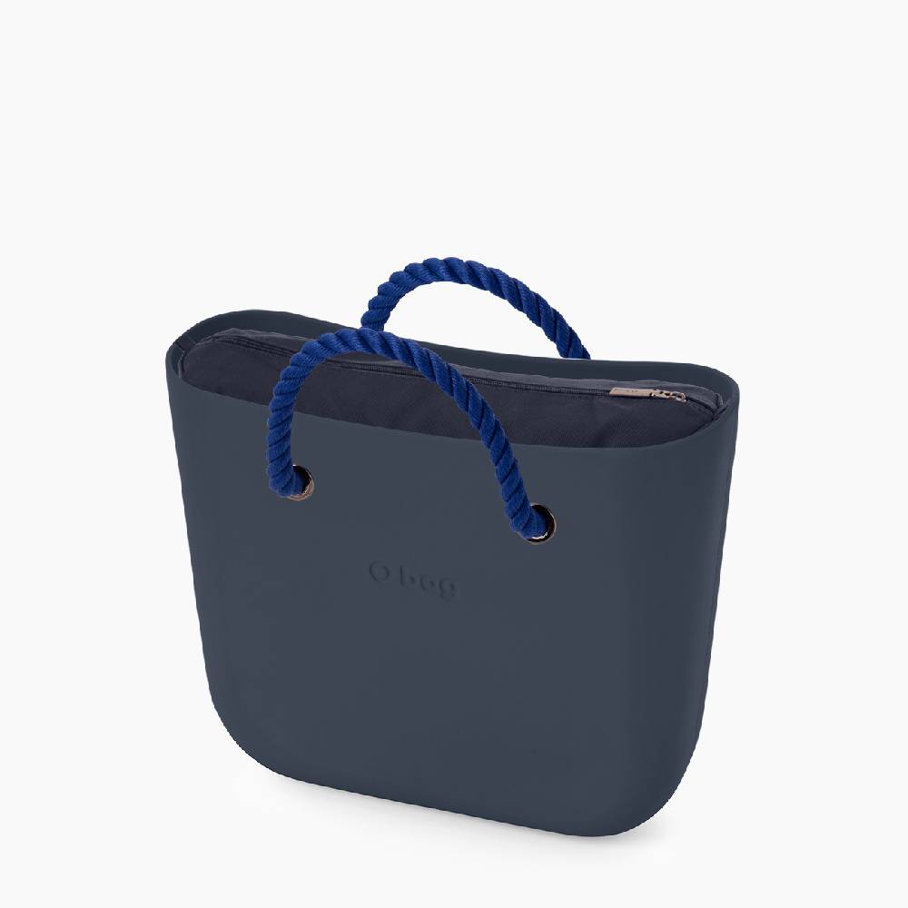 O bag mini completa blu navy Vendita