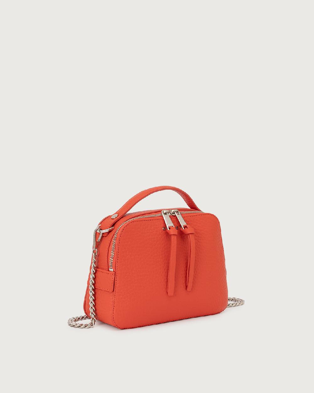 Orciani Mini Bag Chéri Soft in pelle a mano con tracolla In Vendita