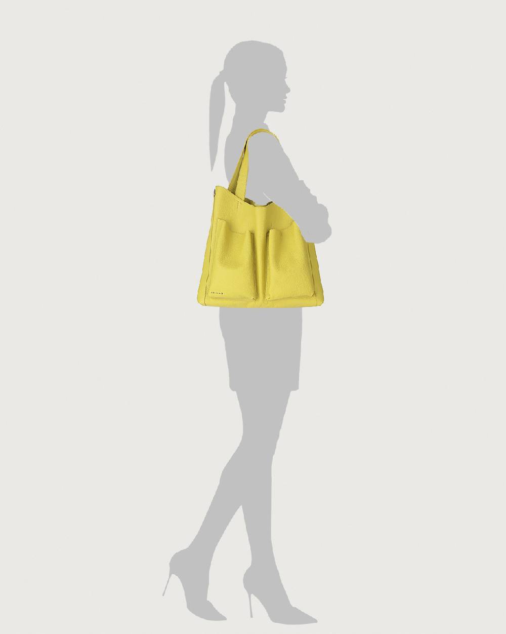Orciani Borsa a spalla Buys Soft in pelle Negozio