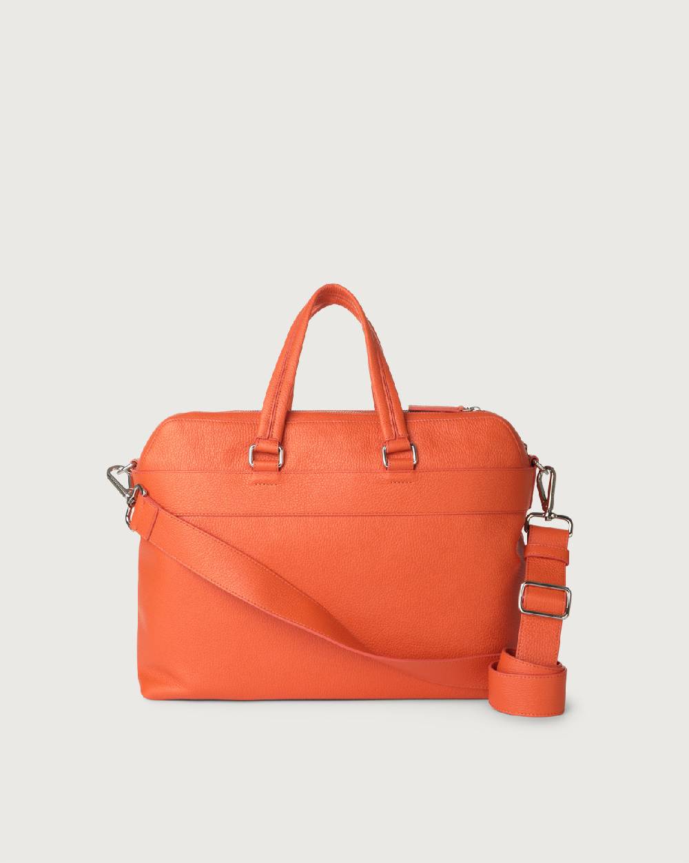 Orciani Borsa briefcase Micron in pelle Spedizione Gratuita