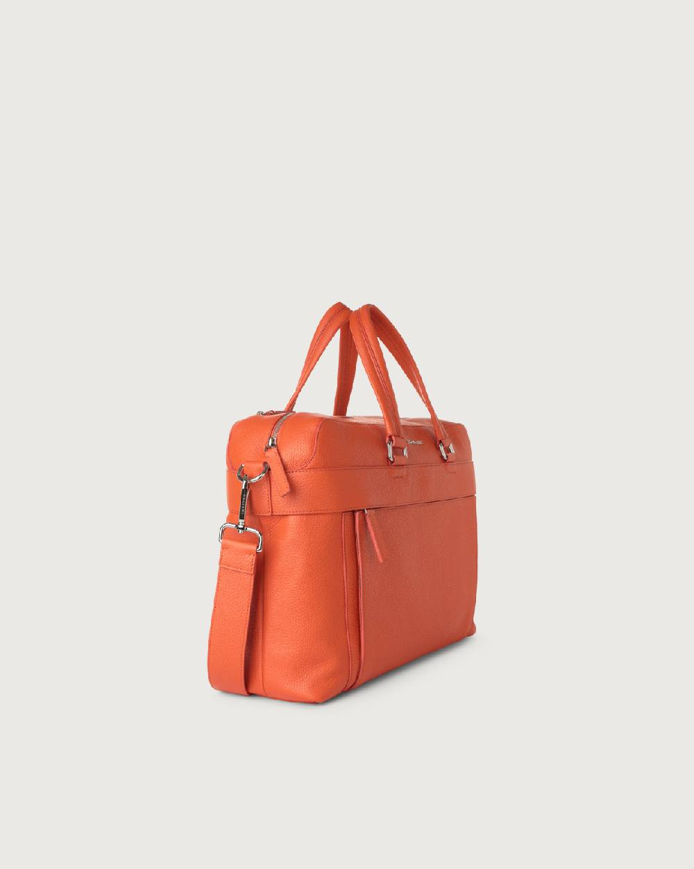 Orciani Borsa briefcase Micron in pelle Spedizione Gratuita