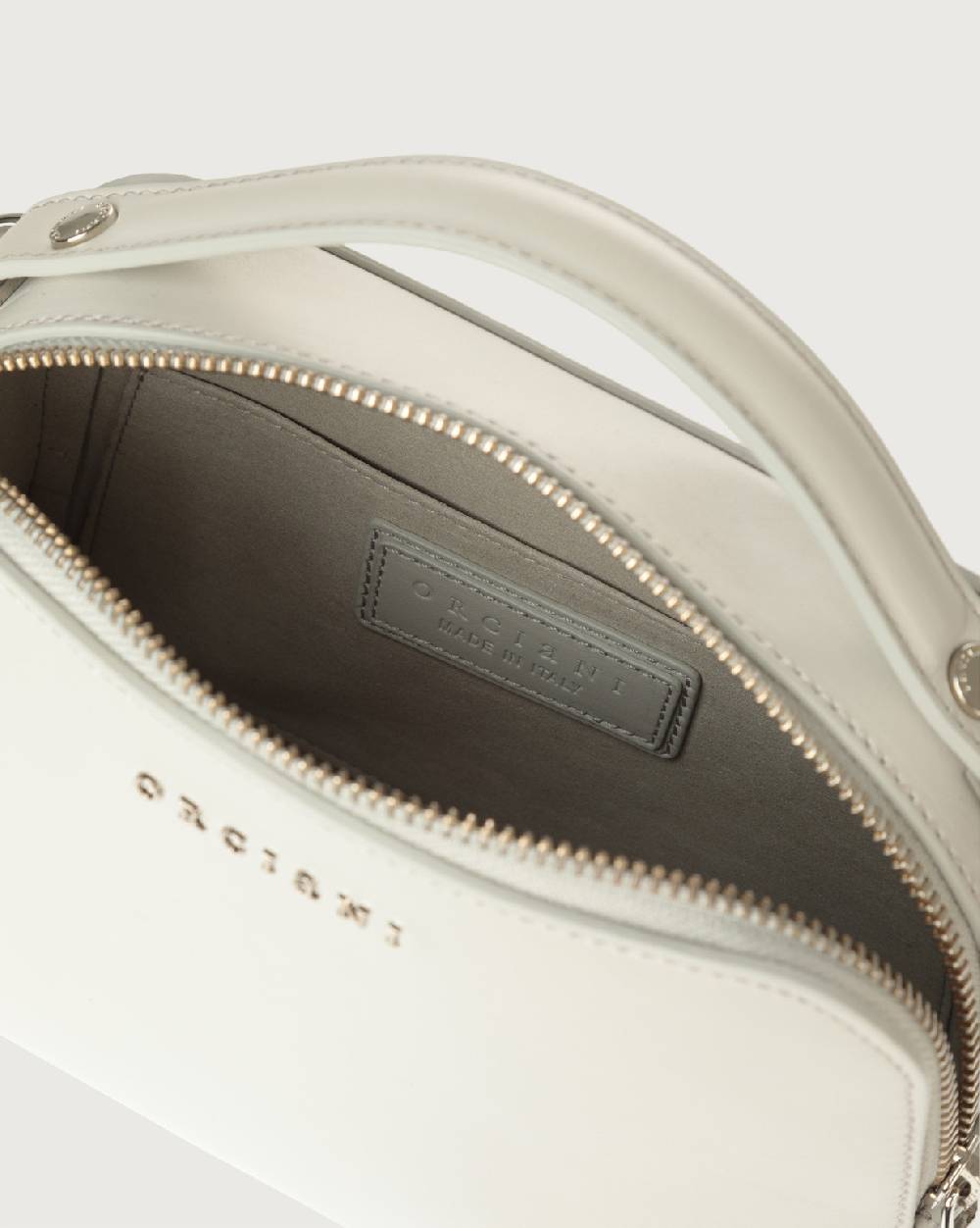 Orciani Mini Bag Chéri Vanity in pelle a mano con tracolla Pezzi Unici