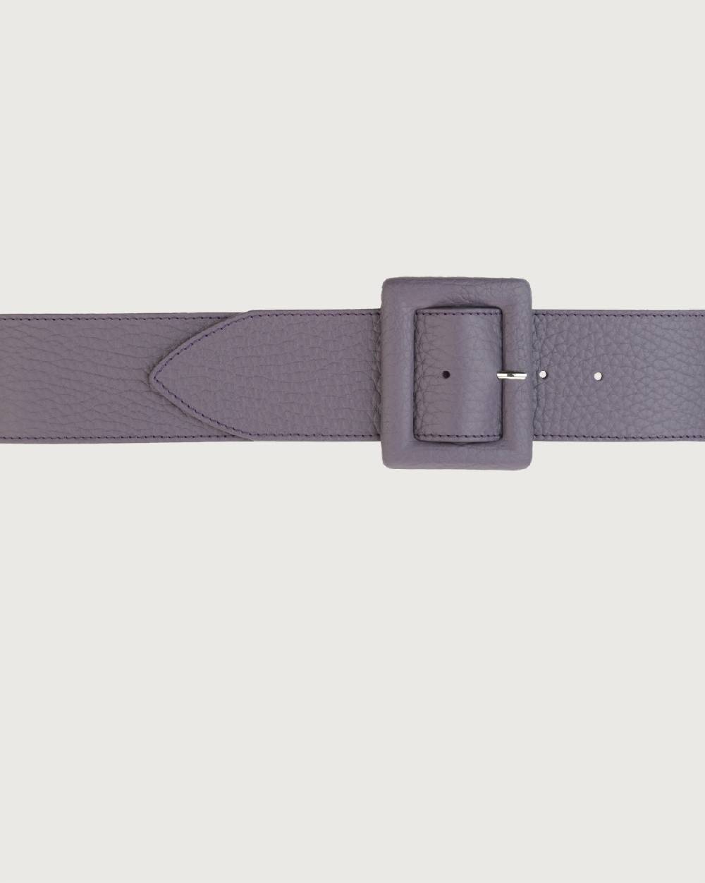 Orciani Cintura alta Soft in pelle con fibbia rivestita Online