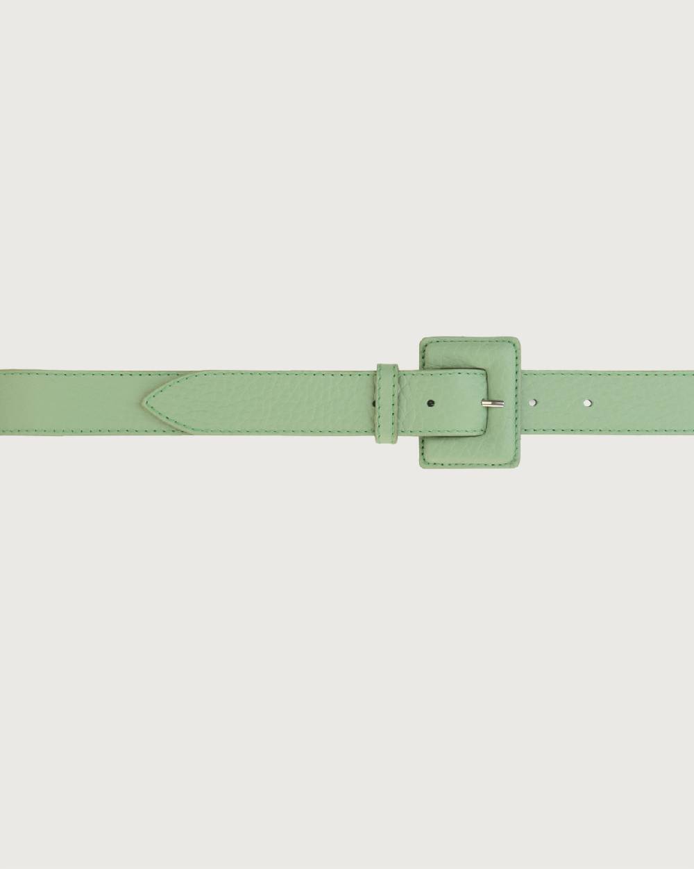 Orciani Cintura Soft in pelle con fibbia rivestita Outlet