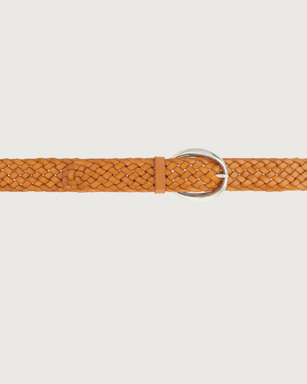 Orciani Cintura intrecciata Masculine in cuoio 3,5 cm Hotsell