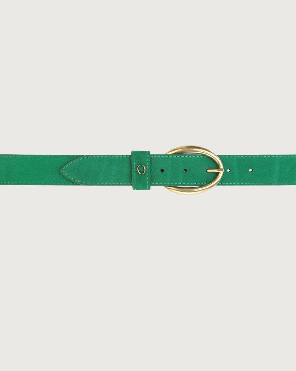 Orciani Cintura Nabucco in nubuck con monogram Vendita Economica
