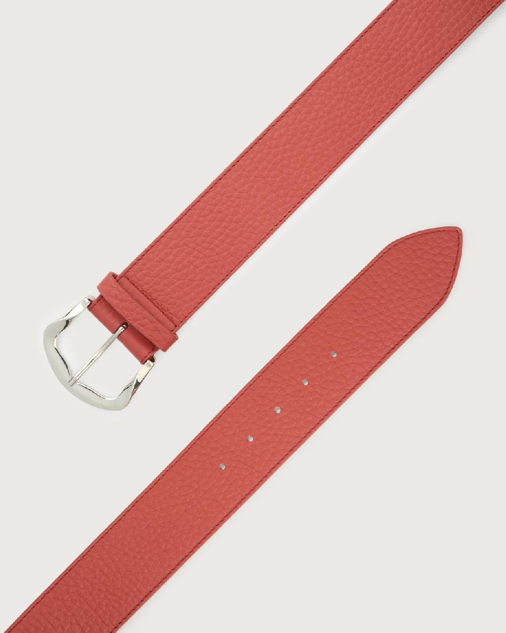 Orciani Cintura Soft in pelle 5 cm Saldi Di Fabbrica