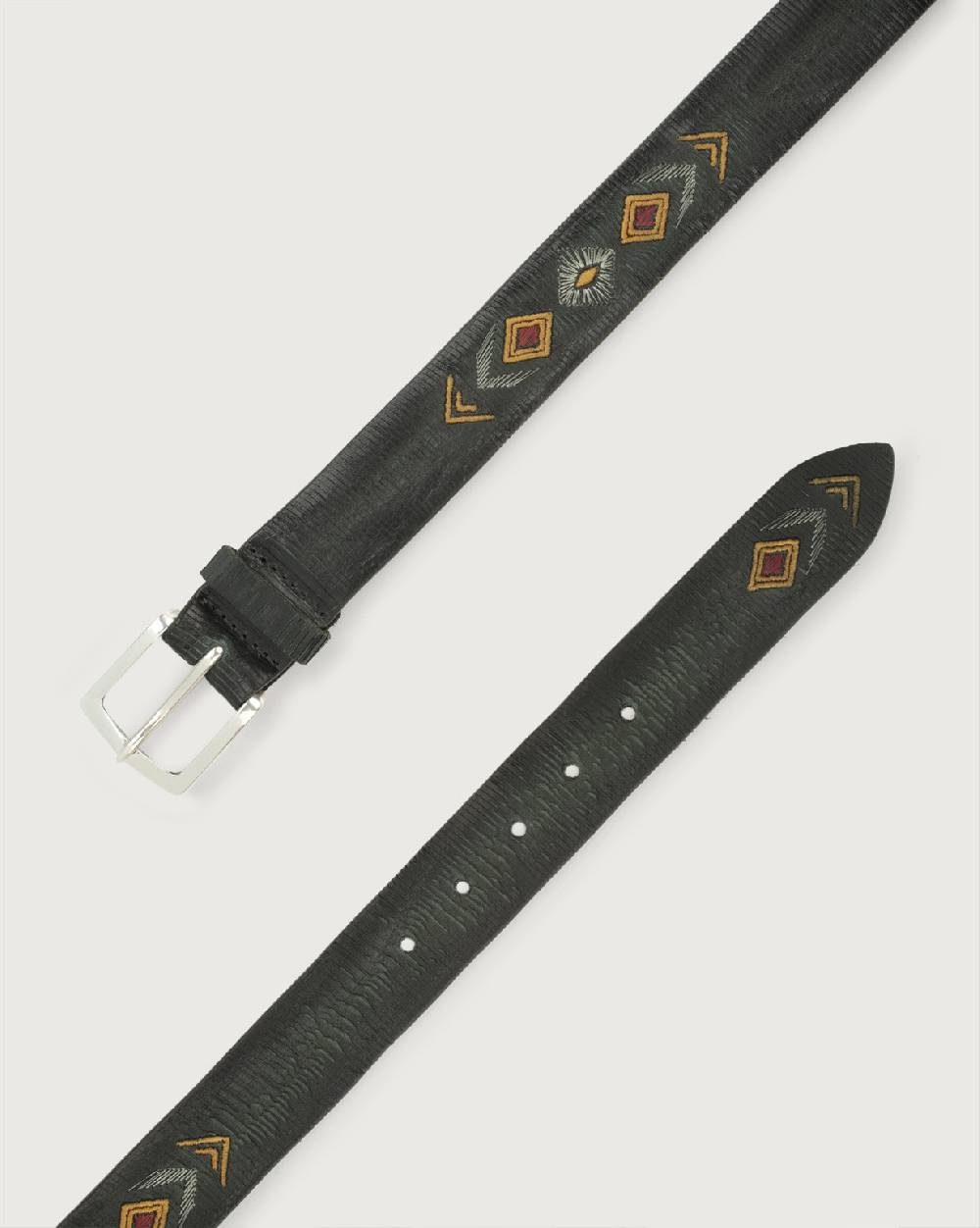 Orciani Cintura Blade Lakota in cuoio Nuova