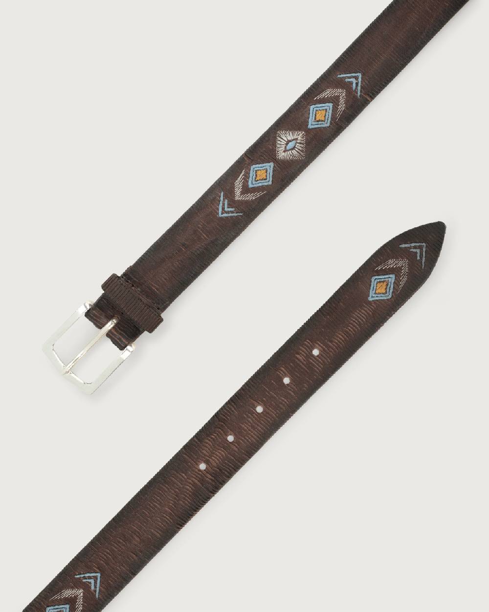 Orciani Cintura Blade Lakota in cuoio In Linea