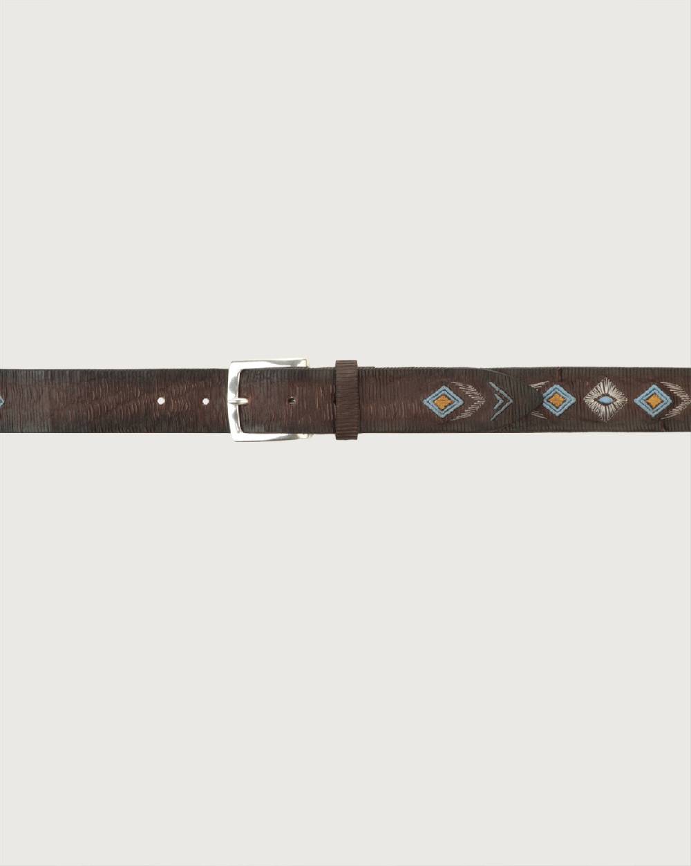 Orciani Cintura Blade Lakota in cuoio In Linea
