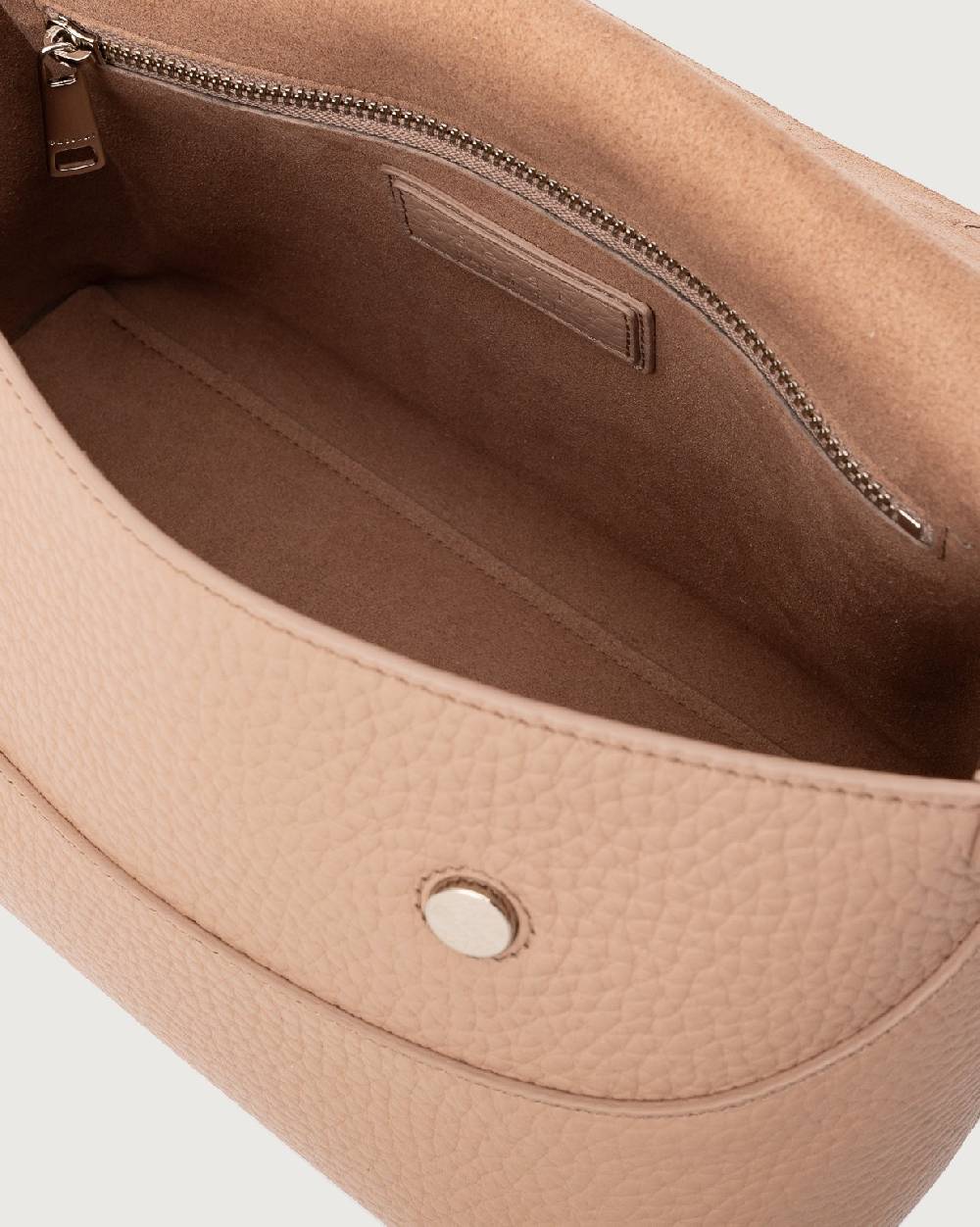 Orciani Borsa a spalla Nana Soft in pelle martellata con tracolla Acquista Ora